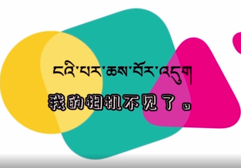 快乐普通话（我的相机不见了）