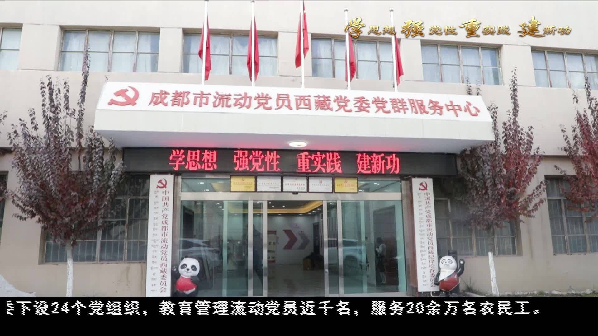 成都市流动党员西藏党委：让主题教育覆盖到每一名流动党员