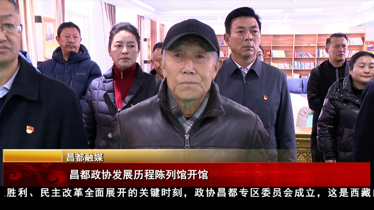 昌都政协发展历程陈列馆开馆
