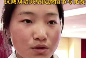 昌都市八宿县开展“笔墨同心·共书团结——汉藏双语共绘民族情”主题写作比赛