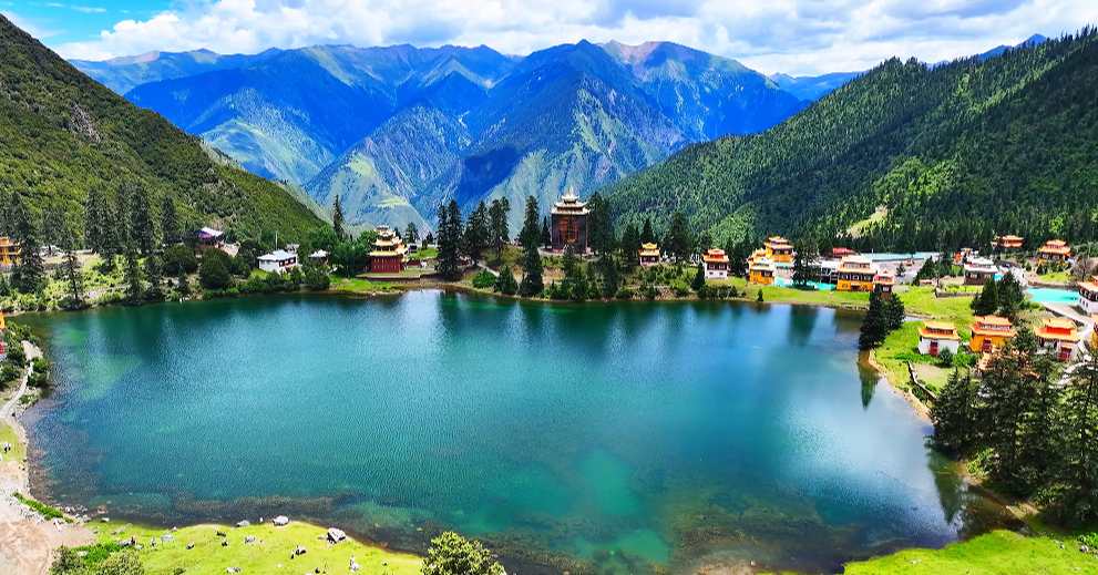 川西宝藏景点回归！新龙措卡湖7.27盛大开园