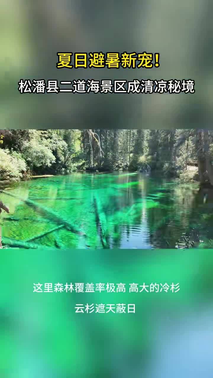 【跟着节日去旅行】夏日避暑新宠!二道海景区成清凉秘境