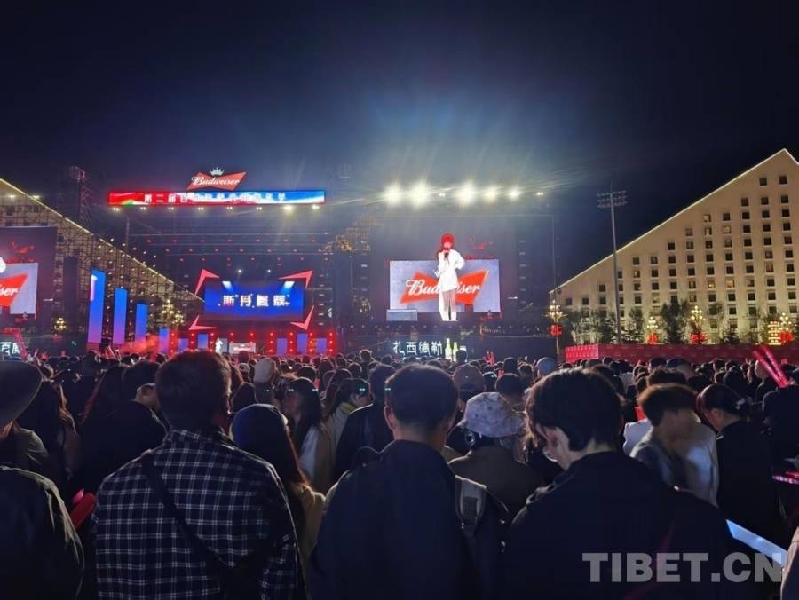 西藏举办第二届百威拉萨音乐嘉年华 市民游客共迎佳节