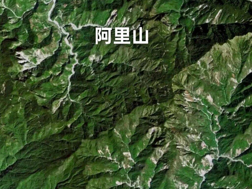 每条街道都清晰可见 看卫星视角下的中国台湾省