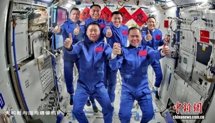 中国第七次“太空会师”：在“天宫”续写“老友记”