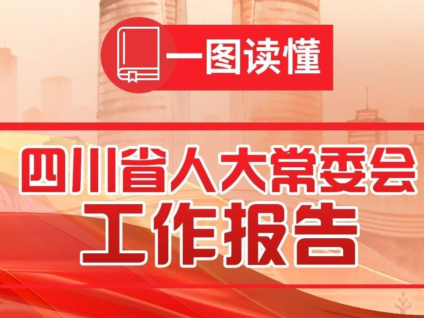 一图读懂丨四川省人民代表大会常务委员会工作报告