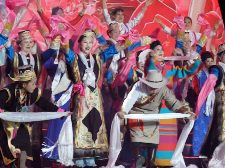 林芝市第二十三届桃花节“银发活力派”这么young