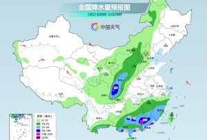 两轮降雨过程将接连影响我国 北方气温偏低华南高温来袭