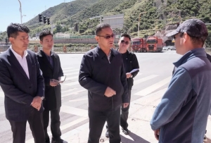 罗庆伍现场督办生态环保督察问题整改工作