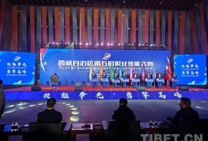 技能争先 勇攀高峰——西藏自治区第五届职业技能大赛开幕