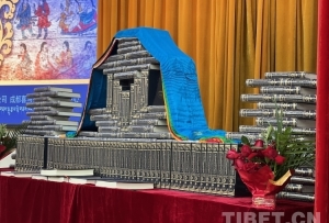 《藏医药文献大全》（全206册）首发暨赠书仪式在拉萨举行