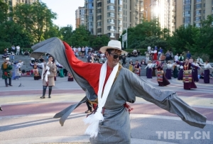 视觉盛宴!当传统藏舞遇上千年古都 多图纯享版