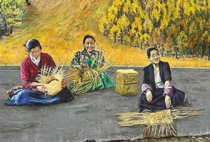 一生融在竹器里的扎日女人