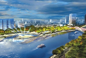 成都首个漂浮公园明年完工