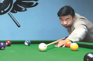 Tibet's young men discover a passion for snooker