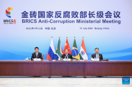 Senior CPC official urges BRICS to build anti-corruption governance system