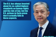 China urges U.S. to stop looting Syrian national resources