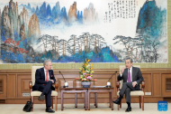 Senior Chinese diplomat meets with UN General Assembly president