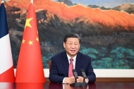 Xi delivers video speech to reception celebrating 60th anniversary of China-France diplomatic relations