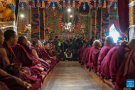 Preliminary exam for highest Tibetan Buddhism degree held in Xizang