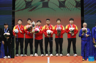 China retains men's team title at Asian Table Tennis Championships