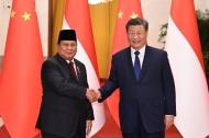Chinese, Indonesian presidents pledge joint efforts to build community with shared future