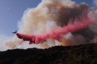 Firefighters continue battling LA wildfires amid dangerous weather warning
