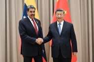 Xi says China to firmly support Venezuela in safeguarding sovereignty, social stability