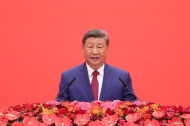 Xi Focus: Xi addresses V-Day reception, stressing justice, peace, people's strength