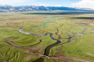 View of A Rag Wetland in Damxung County of Lhasa, China's Xizang
