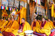 Tashilhunpo Monastery Holds Collective Prayer Chanting Ceremony