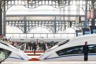 China railway passenger trips hit record high in first three quarters