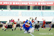 Art troupe from Lhorong County, Qamdo, Xizang, performs in Quanzhou, Fujian