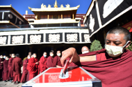 Buddhist monasteries relieve stress, grief caused by pandemic