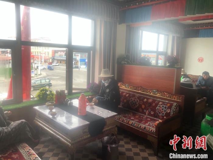 強秋旺堆的藏餐館。 <a target='_blank' href='http://www.chinanews.com/' >中新網</a> 左宇坤 攝