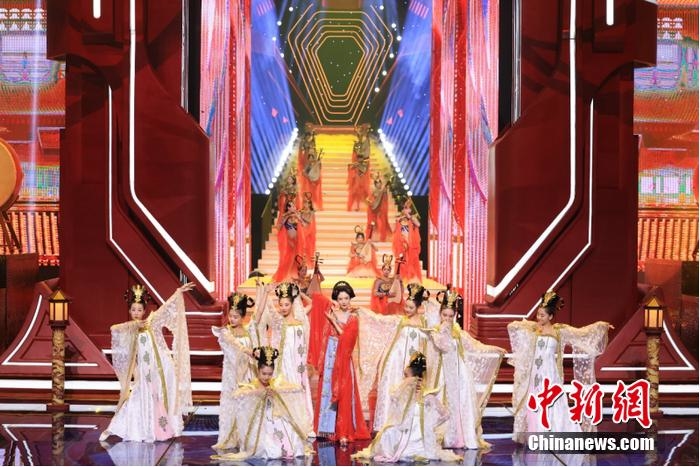 2021天猫双11全球狂欢夜现场。供图 2021天猫双11全球狂欢夜现场。供图