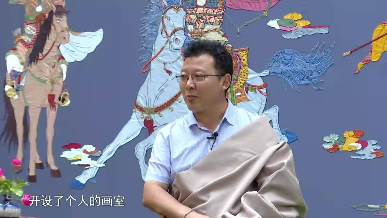 五金多吉與堆繡唐卡（22.01.28）