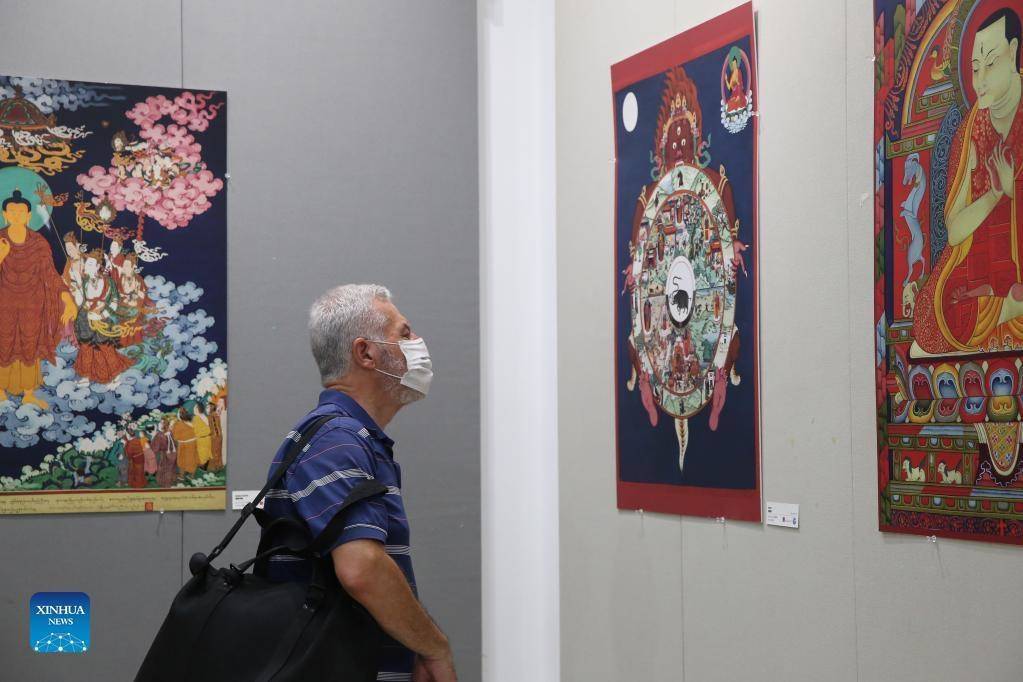 Traditional thangka paintings stand test of time
