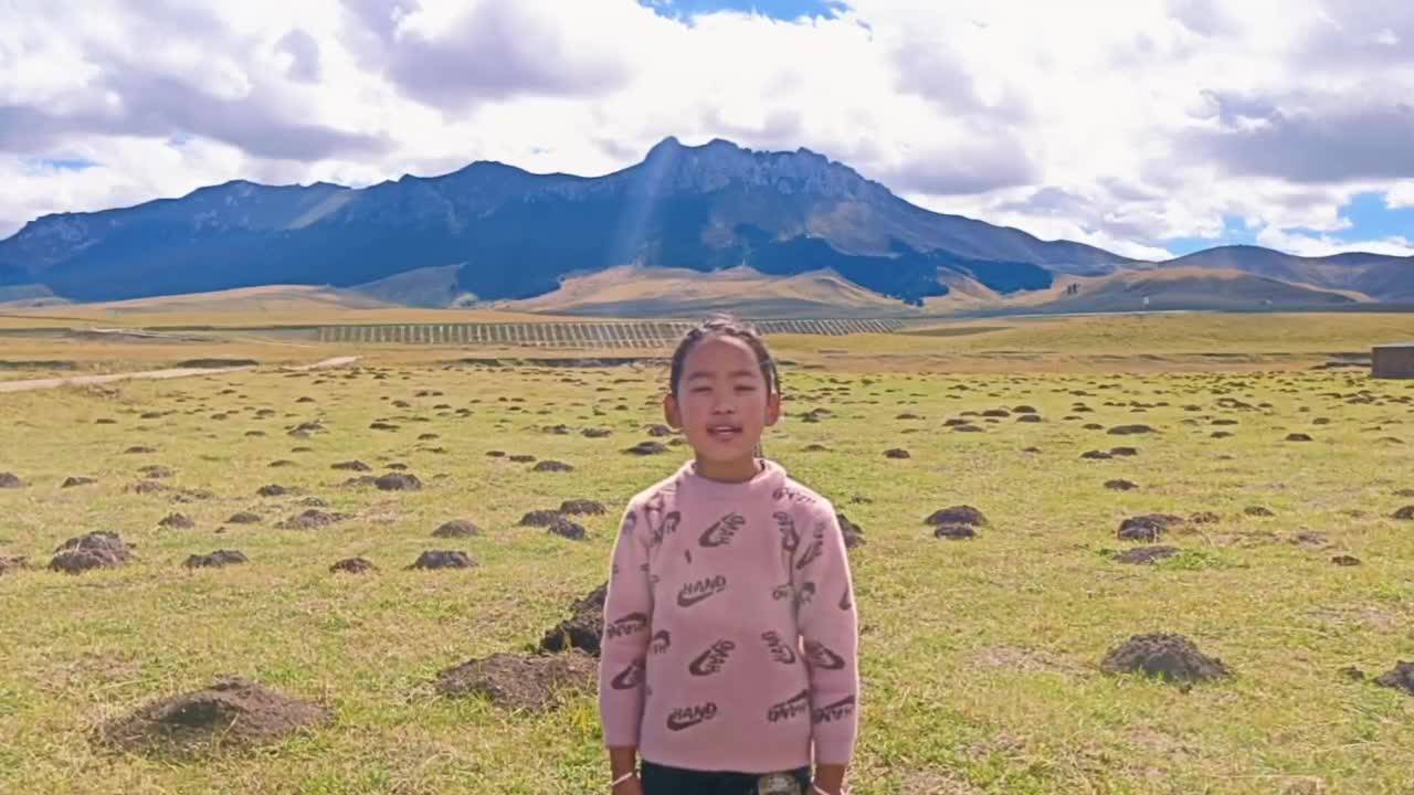 《登鸛雀樓》
朗誦：尕讓卓瑪
阿壩州若爾蓋縣民族寄宿制小學