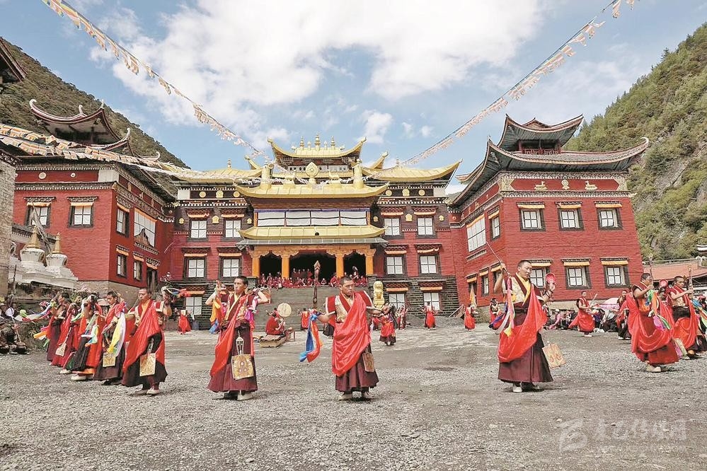 བོད་འབྲེལ་ས་ཁུལ་བཅིངས་གྲོལ་བཏང་རྗེས་ཀྱི་མི་ཉག་རི་ཁུད་དགོན་པའི་གནས་ཚུལ་བཤད་པ།