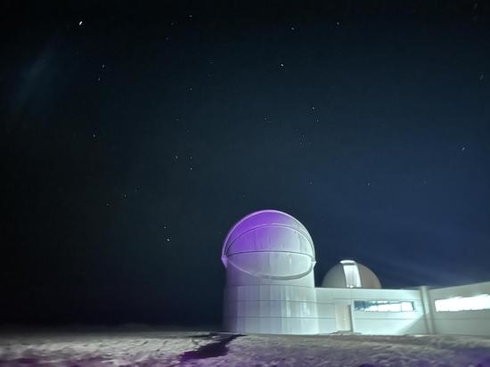 繁星初上的“火星”營地 楊宏偉攝