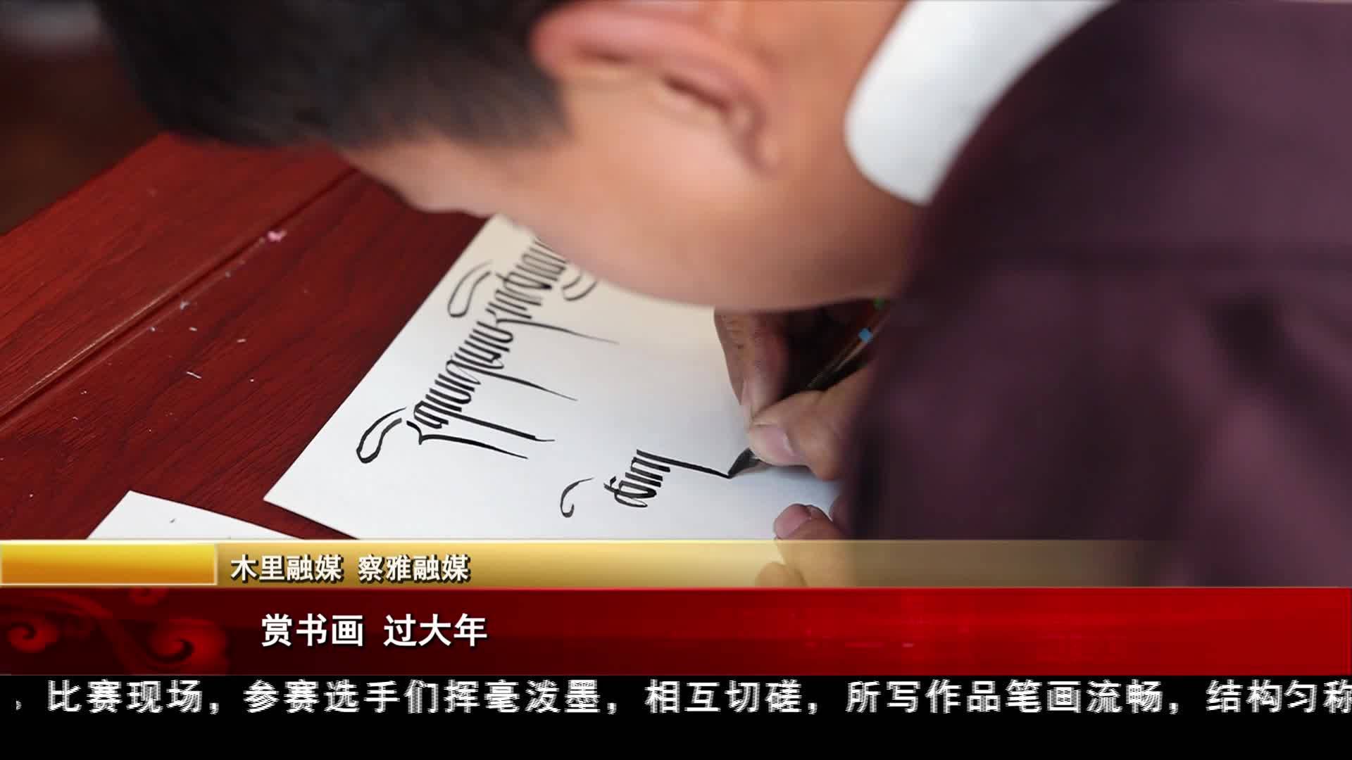 賞書畫 過大年