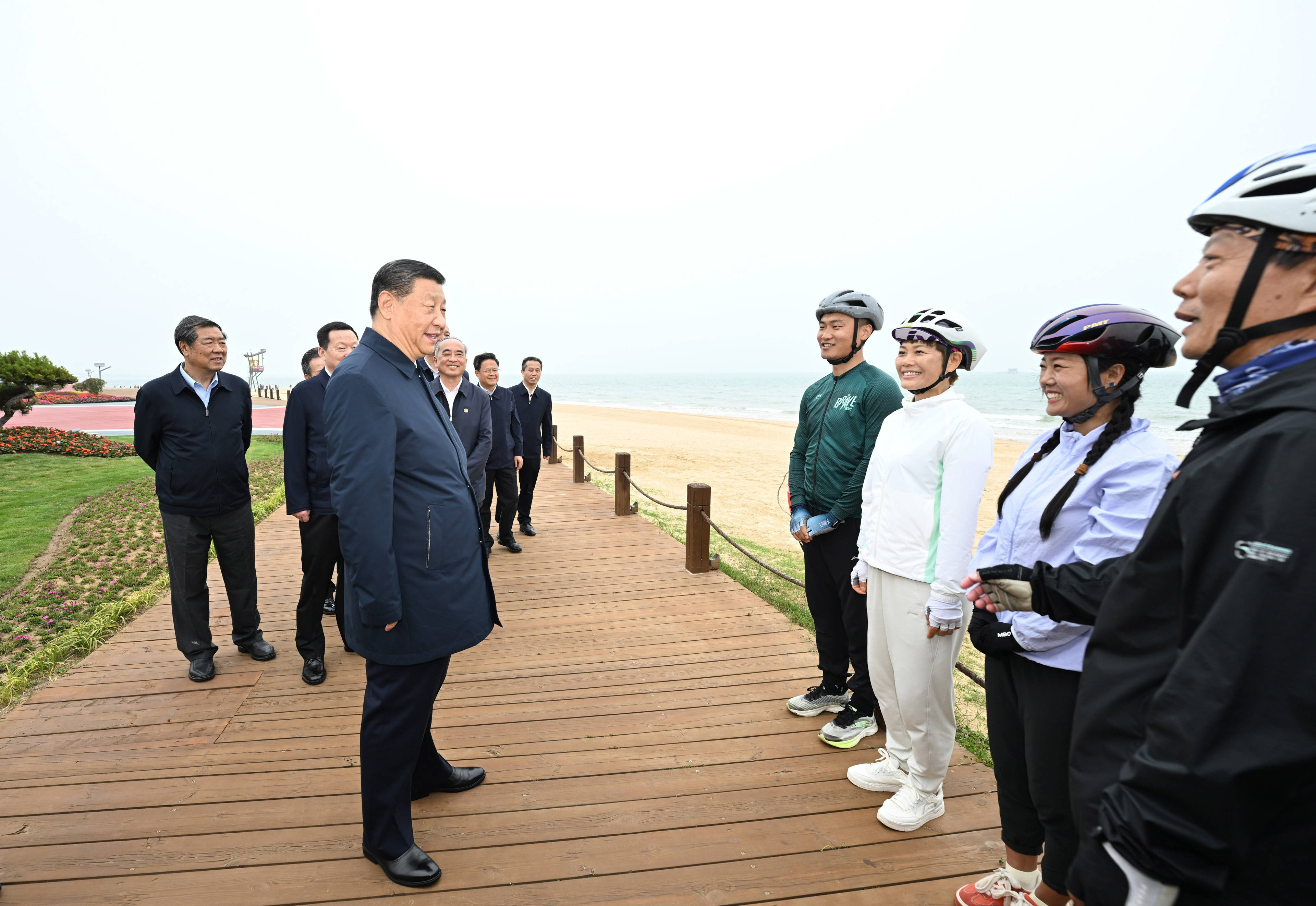 一見(jiàn)·城市綠道上的為民情懷