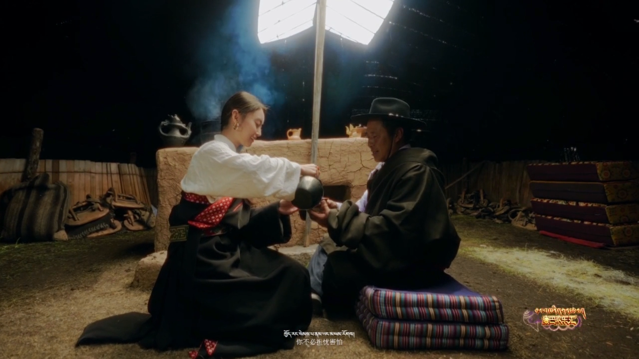 Singing clip of Tibetan song Nangchen of Yushu