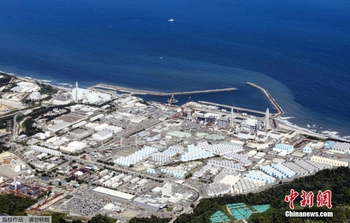 资料图:日本福岛第一核电站 资料图:日本福岛第一核电站