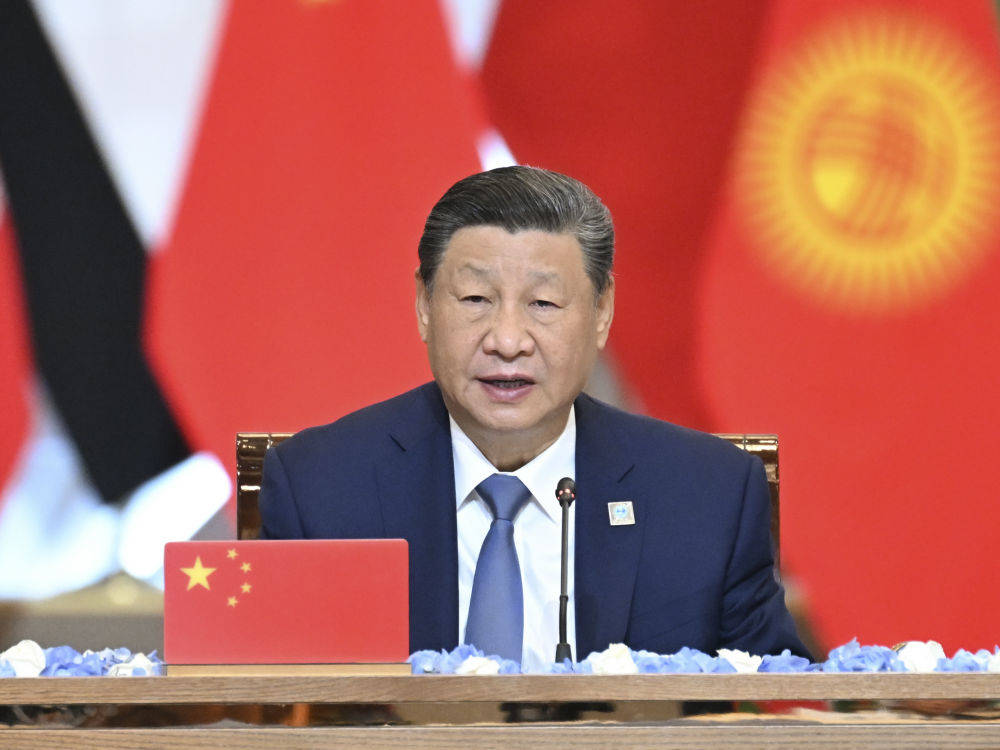 高清大圖 | 習近平主席在上合阿斯塔納峰會
