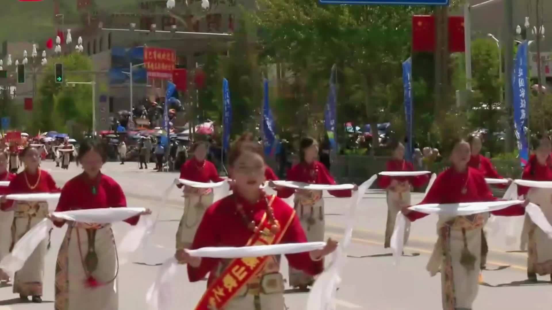 Highlights of the Third Sanjiangyuan Eco-cultural Tourism Festival and 2024 Yushu Horse Racing Festival