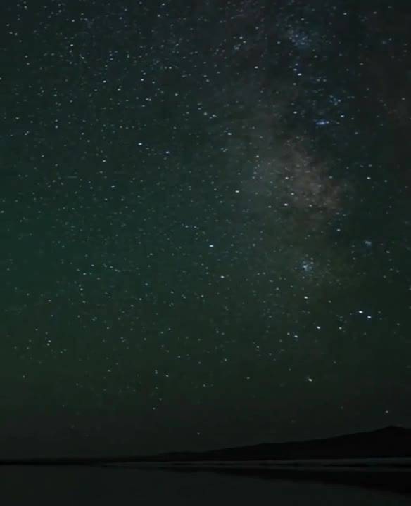 Starry skies over no man's land in Xizang