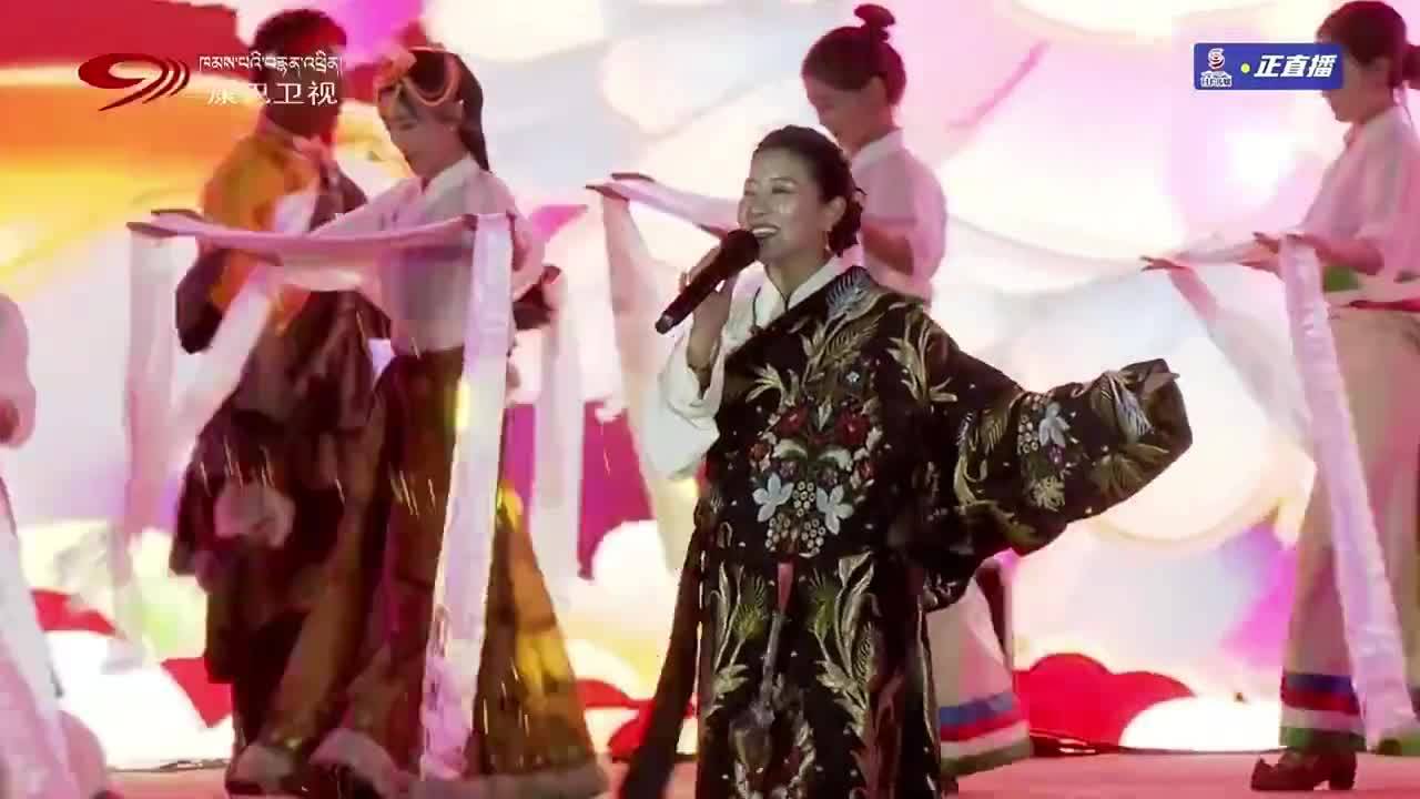 Singing clip of Tibetan song