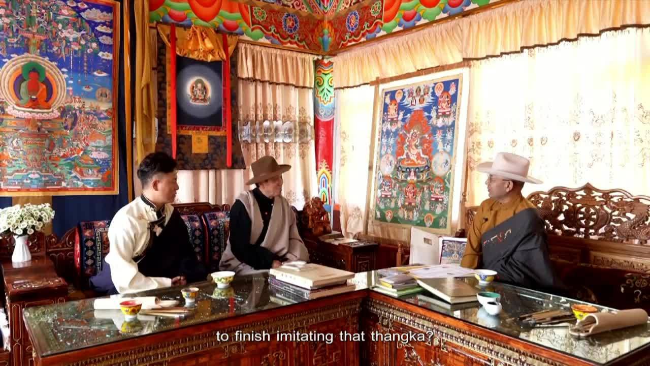 Followers of Namkha Gyan Thangka